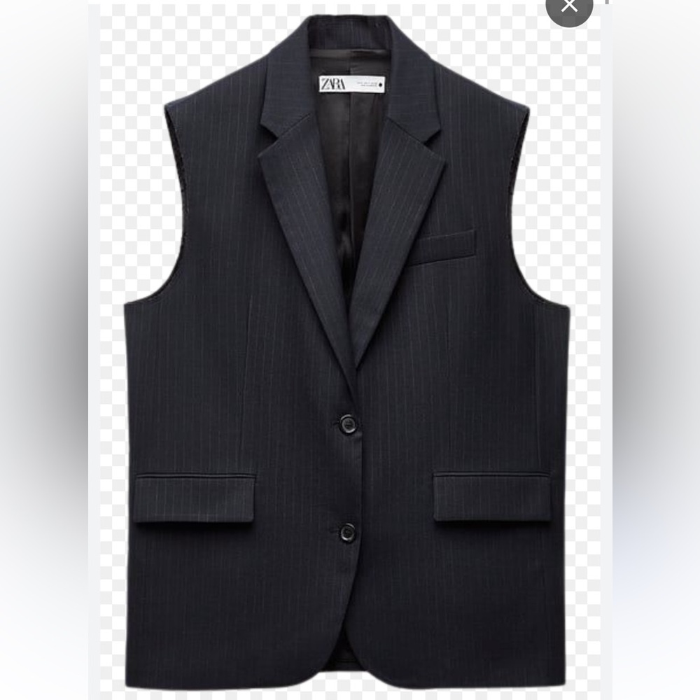 Zara Classic Black Women's Vest